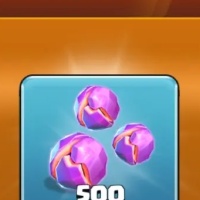 Clash of Clans COC  Clash of Clans - 500 Glowy Ore (LOGIN METHOD) **Need Email & Verification Code to login**
