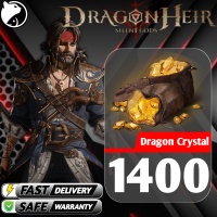 Dragonheir: Silent Gods ✅FAST DELIVERY✅ 1400 Dragon Crystal  VIA : Player ID