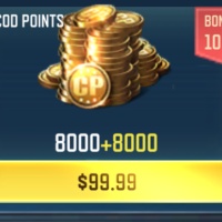 Call of Duty: Mobile 10800CP or 8000+8000(2X CP Event)100% completely reliable (Login required)