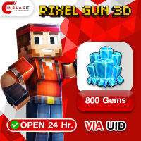 Pixel Gun 3D - 800 Gem 19.99$ Top up UID By Inblack Open 24 hr.