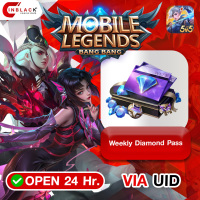 Mobile Legends: Bang Bang (Philippines) - Weekly Diamond Pass Top up UID By inblack Open 24 hr.