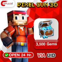 Pixel Gun 3D - 3500 Gem 74.99$ Top up UID By Inblack Open 24 hr.