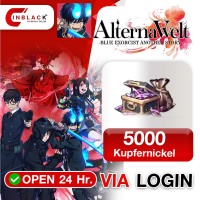 Alterna Vvelt Blue Exorcist AS (GL) - 5000 Kupfernickel 29.99$ Top up Via Login by Inblackm open 24 hr.