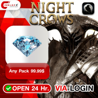Night Crows (GL) - Any Pack 99.99$ Top up Via Login by Inblackm open 24 hr.