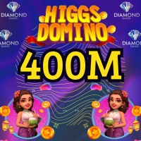 400M - Higgs Domino Island Gold Coin HDI  CHIP - 400 M CIP Fastest Delivery 24 Hours Online
