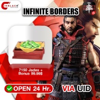Infinite Borders (GL) - 7150 Jades + Bonus 99.99$ Top up UID By Inblack Open 24 hr.