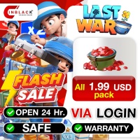 Last War  Survival  - All  1.99  USD pack VIA LOGIN BY INBLACKM open 24 hr.