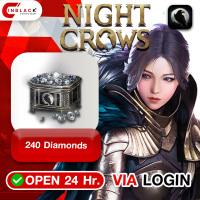 Night Crows (GL) - 240 Diamonds 2.99$ Top up Via Login by Inblackm open 24 hr.