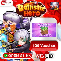 Ballistic Hero VNG (TH) - 100 Voucher Top up UID By Inblack Open 24 hr.
