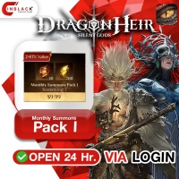 Dragonheir: Silent Gods (GL) - Monthly Summons Pack I 0.99$ Top up via LOGIN By Inblack Open 24 hr.
