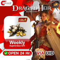Dragonheir: Silent Gods (GL) - Weekly Apprentice Gift 9.99$ Top up UID By Inblack Open 24 hr.