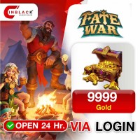 Fate War (GL) - 9999 Gold Top up via LOGIN By Inblackm Open 24 hr.