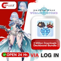 Shadowverse: Worlds Beyond (GL) -  3 Million Downloads Deckboost Bundle 39.99$ Top up Via Offcial LOGIN By Inblack Open 24 hr.