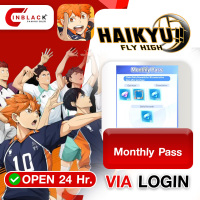 HAIKYU!! FLY HIGH (GL) - Monthly Pass 4.99$ Top Up Via Login By Inblackm Open 24 hr.