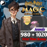 Harry Potter : Magic Awakened ✅ FAST DELIVERY ✅ 980 + 1020 Jewels ( Frist Time Bonus ) - Via UID & ServerA