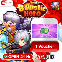 Ballistic Hero VNG (TH) - 1 Voucher Top up UID By Inblack Open 24 hr.