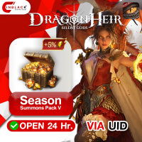 Dragonheir: Silent Gods (GL) - Season Summons Pack V 49.99$ Top up UID By Inblack Open 24 hr.