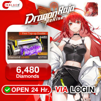 Dragon Raja: ReRise - 6480 Diamonds 99.99$ Top Up Via Login By Inblackm Open 24hr.