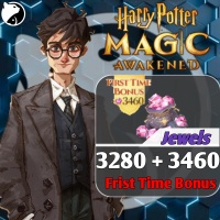 Harry Potter : Magic Awakened ✅ FAST DELIVERY ✅ 3280 + 3460 Jewels ( Frist Time Bonus ) - Via UID & Server