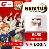 HAIKYU!! FLY HIGH (GL) - 6480 Star Gem 99.99$ Top Up Via Login By Inblackm Open 24 hr.