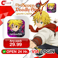 The Seven Deadly Sins: Grand Cross (GL) - Any pack 29.99$ Top Up Via Login By Inblackm Open 24 hr.