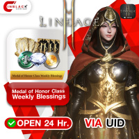 Lineage2M (SEA) - Medal of Honor Class Weekly Blessings Character ID by Inblackm open 24 hr.