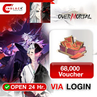Overmortal (GL) - 68000 Voucher 99.99$ Top up via Official LOGIN By Inblack Open 24 hr.