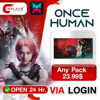 ONCE HUMAN - Any Pack 23.99$ Top up Via Login By Inblackm Open 24 hr.