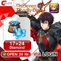 The Seven Deadly Sins: Grand Cross (GL) - 17+24 Diamond 12.99$ Top Up Via Login By Inblackm Open 24 hr.