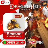 Dragonheir: Silent Gods (GL) - Season Summons Pack III 9.99$ Top up UID By Inblack Open 24 hr.