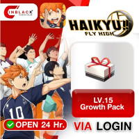 HAIKYU!! FLY HIGH (GL) - Lv.15 Growth Pack 4.99$ Top Up Via Login By Inblackm Open 24 hr.