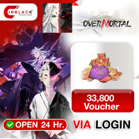 Overmortal (GL) - 33800 Voucher 49.99$ Top up via Official LOGIN By Inblack Open 24 hr.