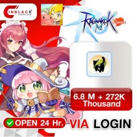 Ragnarok M: Classic Global - 6.8 M + 272K Thousand 9.99$ Top up via LOGIN By Inblackm Open 24 hr.