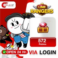 Line Ranger (iOS) - 572 Rubies 29.99$ Top Up Via Login By Inblackm Open 24hr.