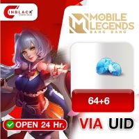 Mobile Legends: Bang Bang (Malaysia) - 64+6 Diamond Top up UID By Inblackm Open 24 hr.