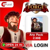 Forge of Empires - Any Pack 2.99$ Top Up Via LOGIN By Inblackm Open 24 hr.