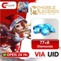 Mobile Legends: Bang Bang (Indonesia) - 77+8 Diamonds Top up UID By Inblackm Open 24 hr.