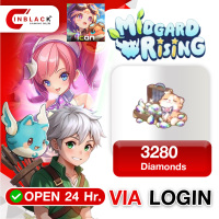 Midgard Rising (SEA) - 3280 Diamonds 49.99$ Top Up Via Login By Inblackm Open 24 hr.