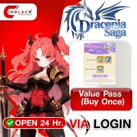 Draconia Saga SEA - Value Pass (Buy Once)(4.99$) Top up via LOGIN By Inblackm Open 24 hr.