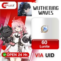 Wuthering Waves - 60 Lunite 0.99$ Top up UID By Inblackm Open 24 hr.