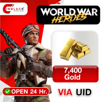 War War Heroes (VVVVH WW II)  -  7,400 Gold via UID by Inblackm open 24 hr.
