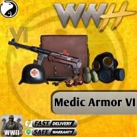 VVVVH WW II ✅ FAST DELIVERY ✅ Medic Armor VI (ARMOR) - VIA : UID  -  GLOBAL
