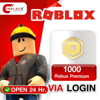 Roblox - Premium 1000 Top Up VIA LOGIN BY INBLACKM Open 24 hr. ( NOT SUPPORT VIETNAM )
