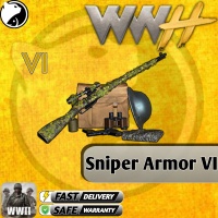 VVVVH WW II ✅ FAST DELIVERY ✅ Sniper Armor VI (ARMOR) - VIA : UID  -  GLOBAL