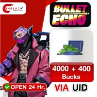 Bullet Echo (GL) - 4000+700 Bucks Top up UID By Inblackm Open 24 hr.