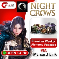 Night Crows (GL) - Premium Weekly Alchemy Package	Top up Via My card Link by Inblackm open 24 hr.