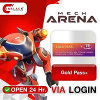 Mech Arena - Gold Pass+ (9.99$899RUB) Top Up Via Login By Inblackm Open 24 hr.