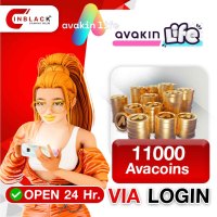 Avakin Life - 11000 Avacoins 9.99$ Top up via LOGIN By Inblackm Open 24 hr.