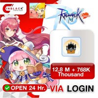 Ragnarok M: Classic Global - 12.8 M + 768K Thousand 17.99$ Top up via LOGIN By Inblackm Open 24 hr.