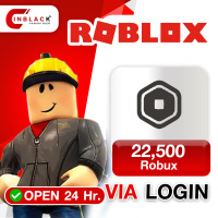 Roblox Top Up 22500/24750 Robux VIA LOGIN BY INBLACKM Open 24 hr. ( NOT SUPPORT VIETNAM )